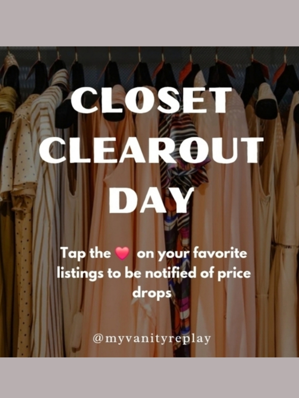 Closet Clearout Day!